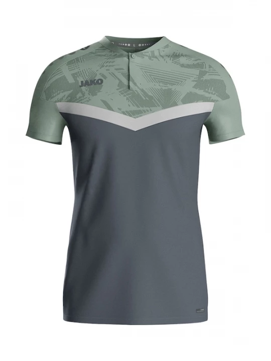 Foto van product JAKO Functioneel shirt grijs / mintgroen