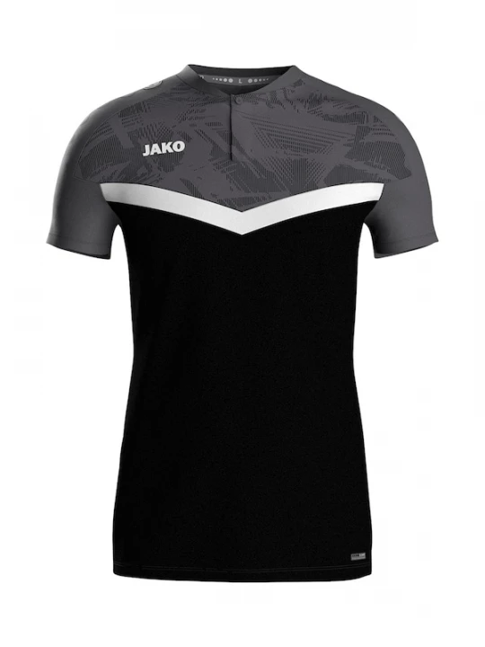 Foto van product JAKO Functioneel shirt grijs / zwart / wit