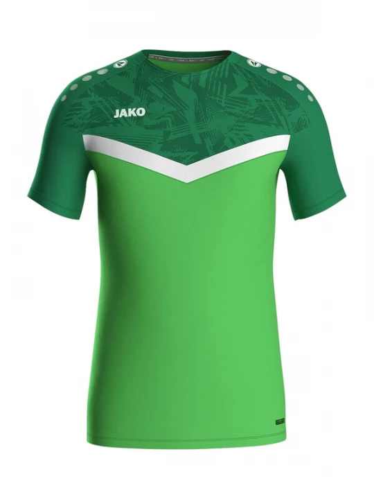 Foto van product JAKO Functioneel shirt groen / donkergroen / wit
