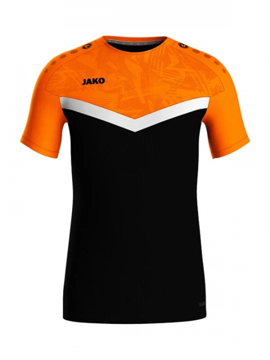Foto van product JAKO Functioneel shirt lichtgrijs / oranje / zwart