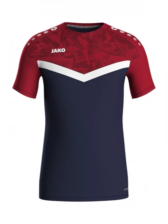 Foto van product JAKO Functioneel shirt navy / rood / karmijnrood