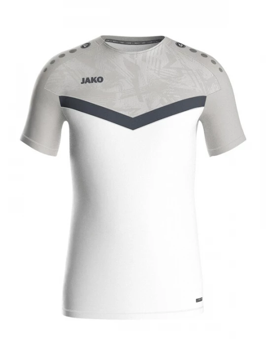 Foto van product JAKO Functioneel shirt stone grey / zwart / wit