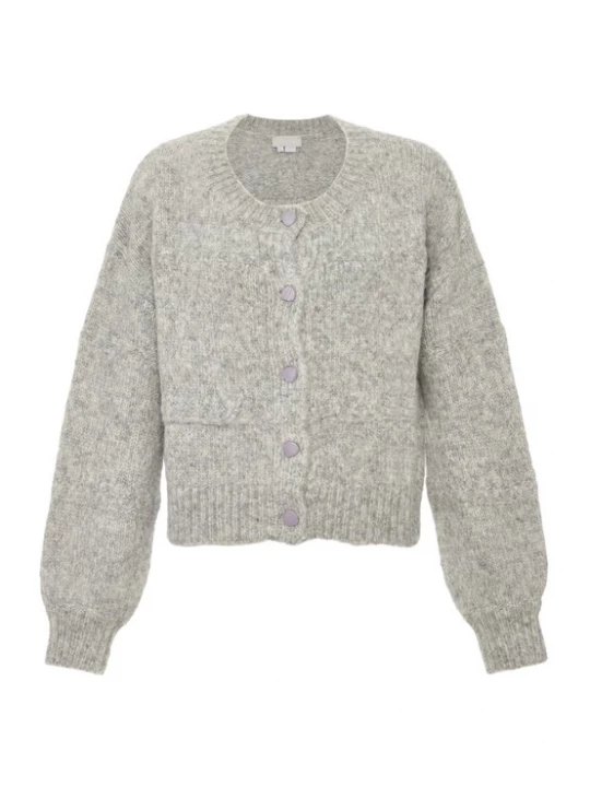 Foto van product Jalene Gebreid vest grijs
