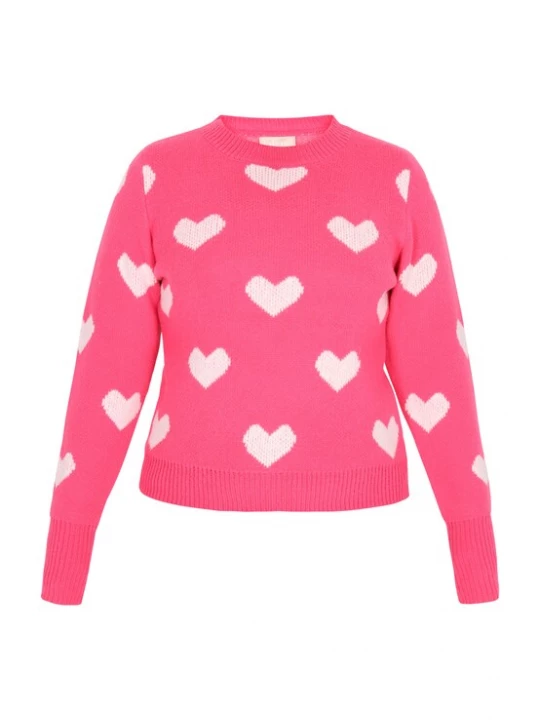 Foto van product Jalene Trui pink / wit