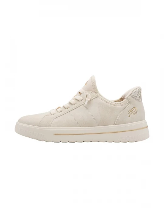 Foto van product JANA Sportieve veterschoen 'Tamaris Schnür-Sneaker' beige