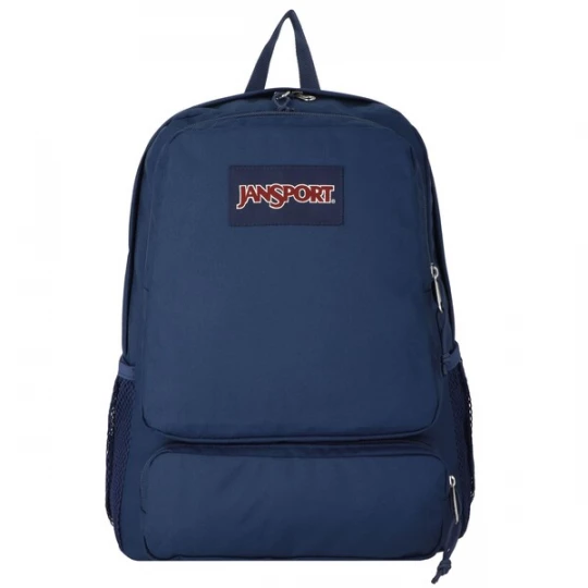 Foto van product JANSPORT Rugzak 'Doubleton ' blauw / bloedrood / wit