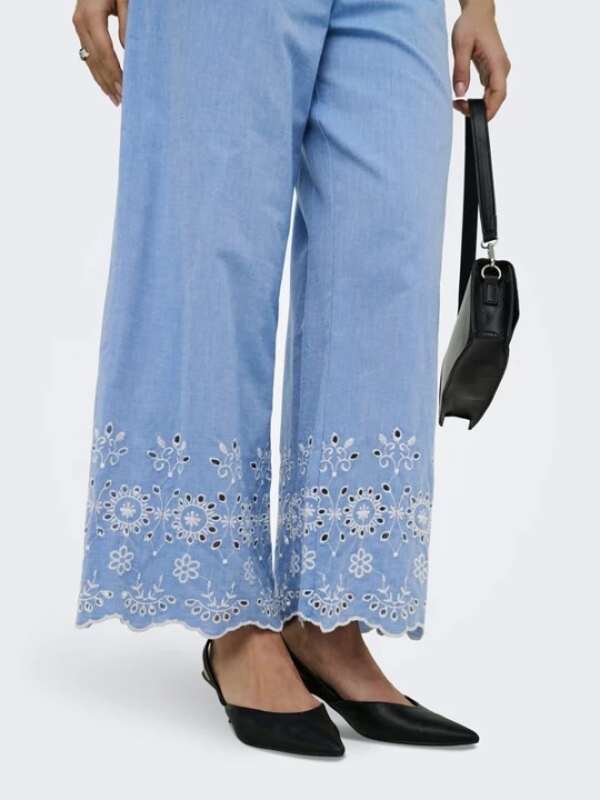 Foto van product JDY Broek 'Marina' lichtblauw