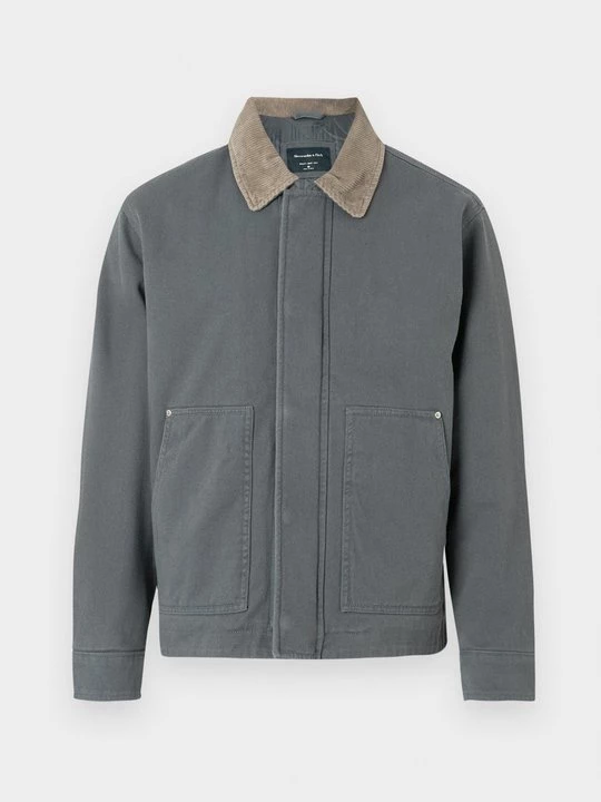 Foto van product Jas Abercrombie & Fitch grijs