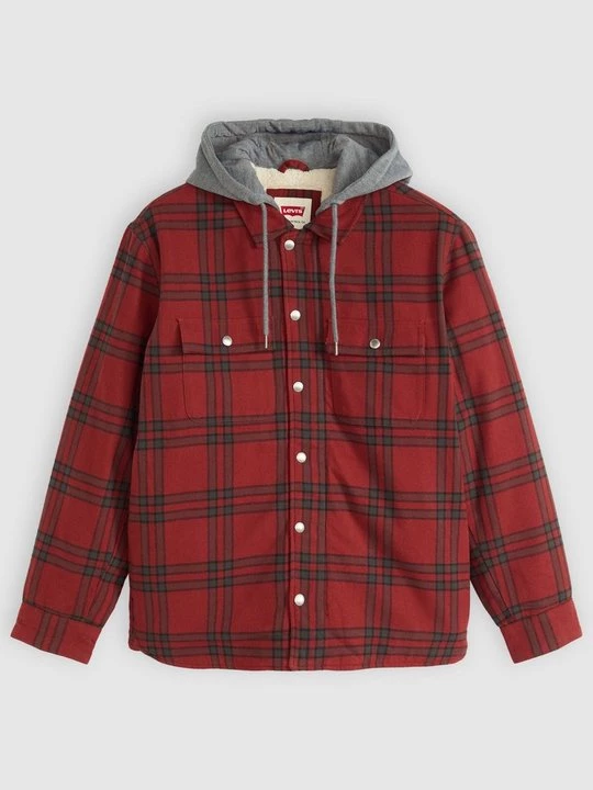Foto van product Jas Levi's bordeauxrood