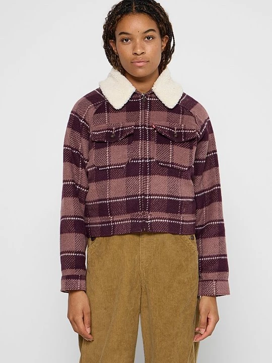 Foto van product Jas Levi's donkerpaars