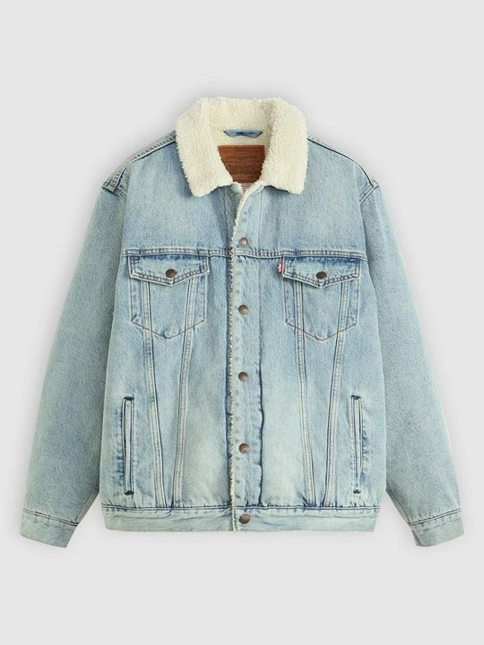 Foto van product Jas Levi's lichtblauw denim