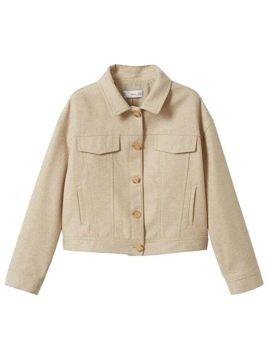 Foto van product Jas Mango bruin