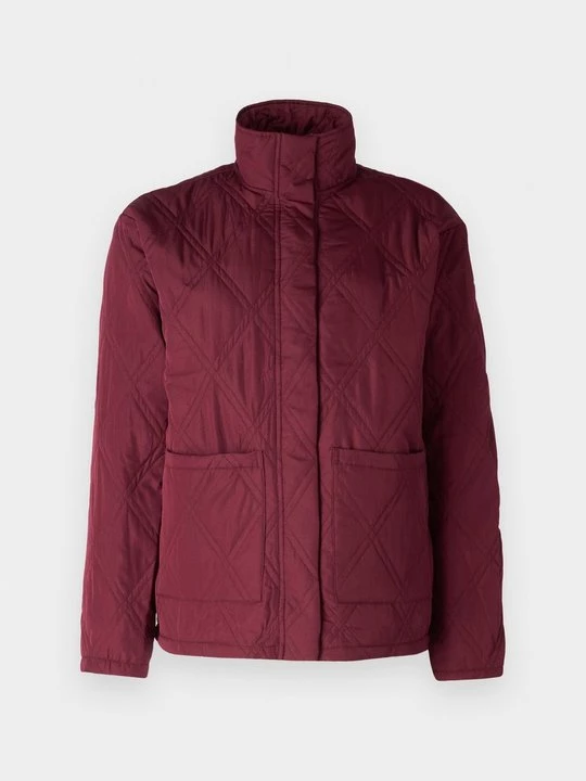 Foto van product Jas Pieces bordeauxrood