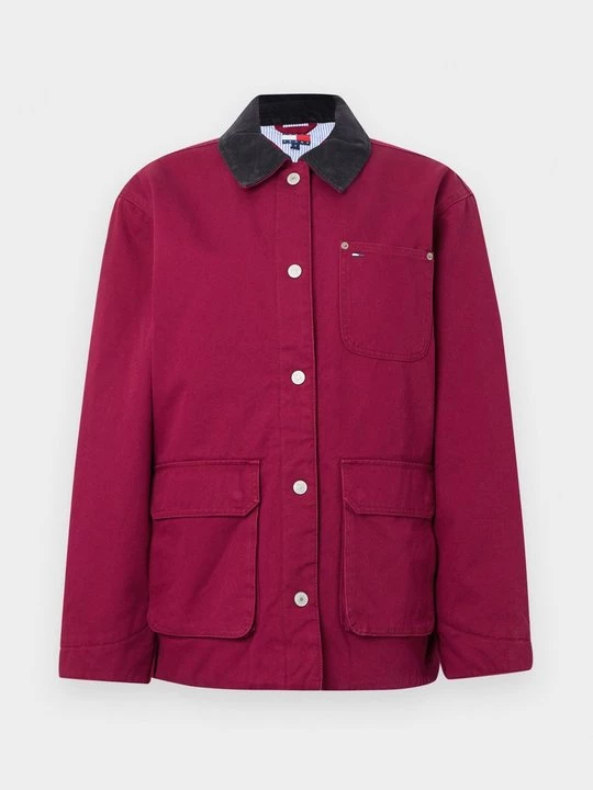 Foto van product Jas Tommy Jeans donkerrood