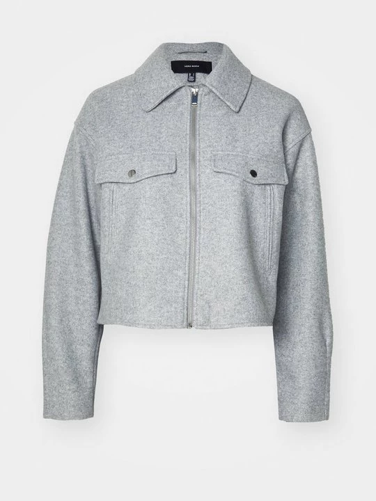 Foto van product Jas Vero Moda lichtgrijs gemêleerd