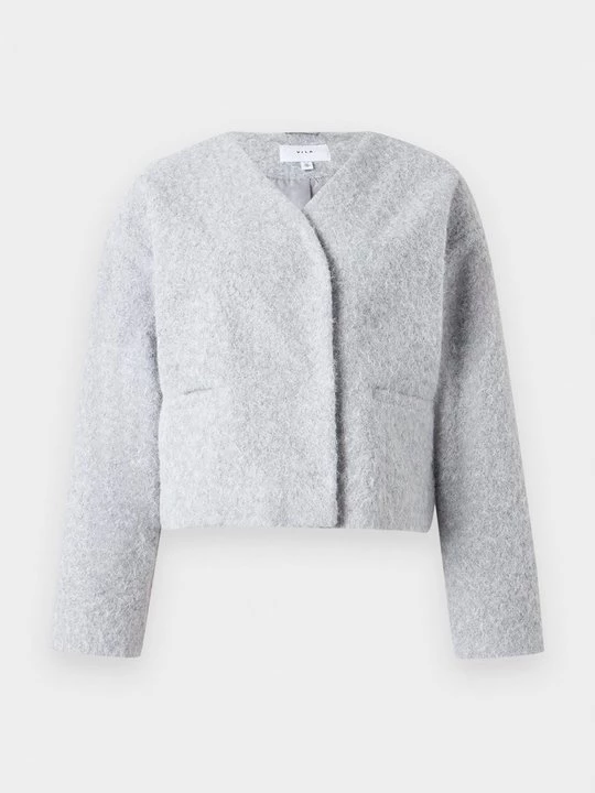 Foto van product Jas Vila lichtgrijs gemêleerd