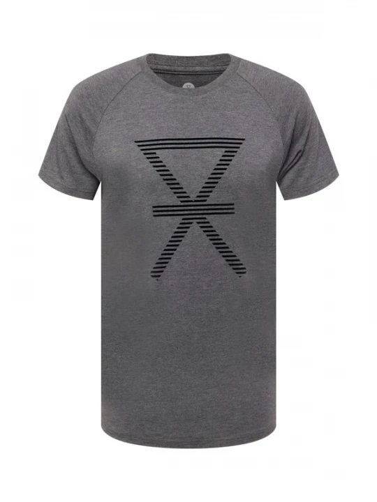 Foto van product JBS OF DENMARK Shirt grijs gemêleerd / zwart