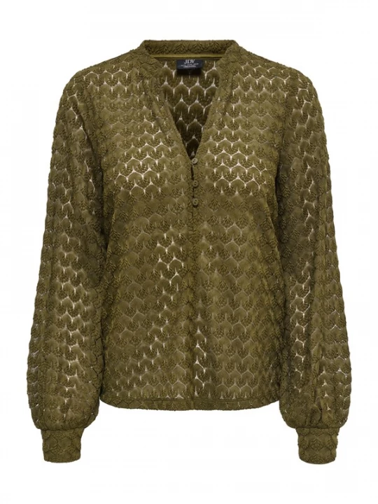Foto van product JDY Blouse 'JDYAvery' olijfgroen