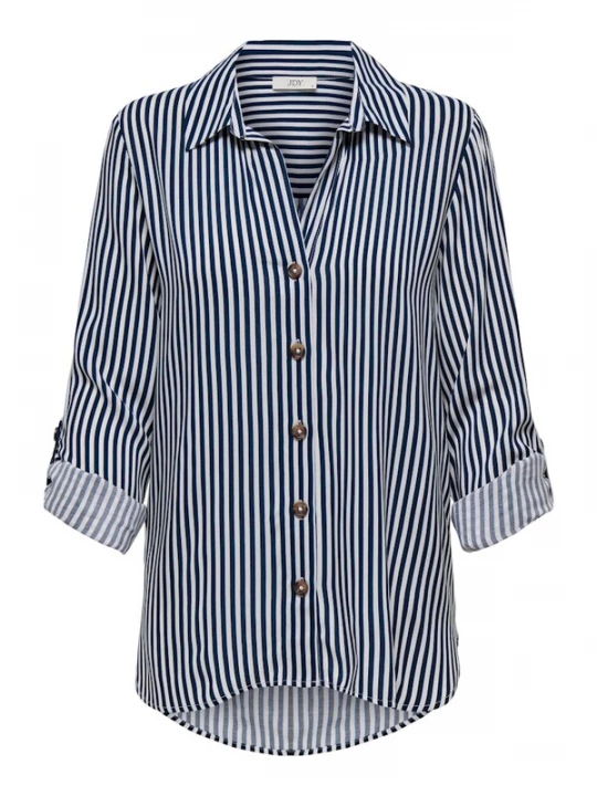 Foto van product JDY Blouse 'JDYLaurel' navy / wit