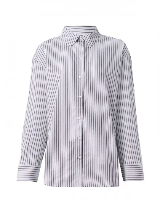 Foto van product JDY Blouse 'JDYMIO' pastelblauw / braam / wit