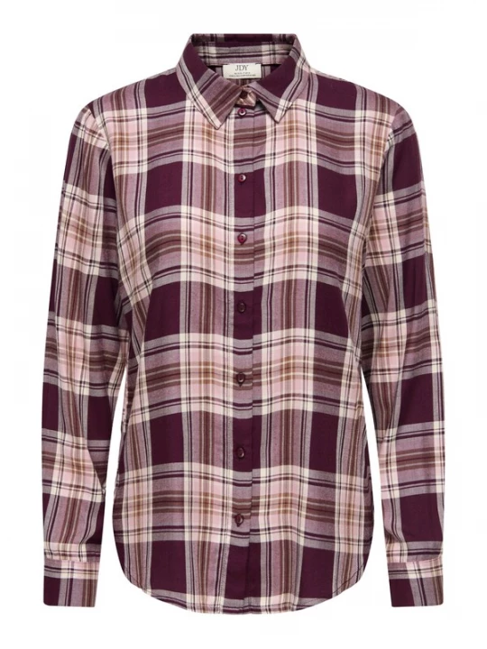 Foto van product JDY Blouse 'JDYSTAY' crème / camel / cyclaam