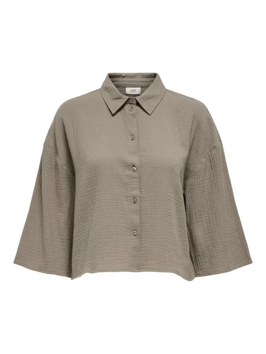 Foto van product JDY Blouse 'JDYTHEIS' taupe