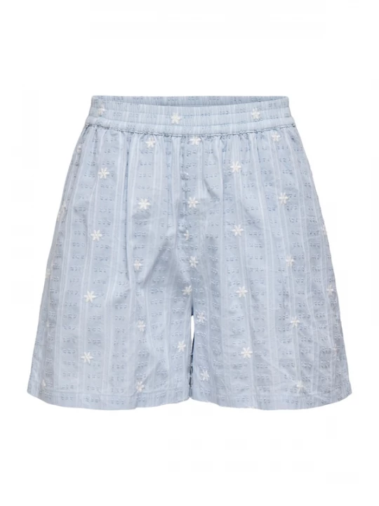 Foto van product JDY Broek 'JDYFIA' lichtblauw / wit