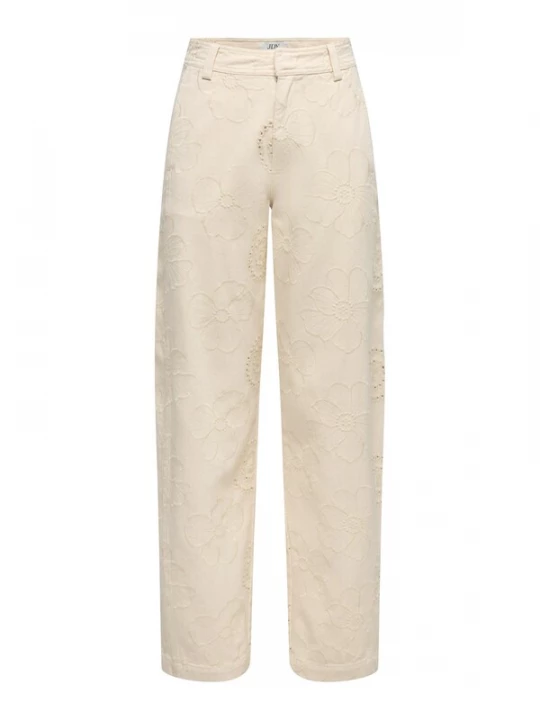Foto van product JDY Broek 'JDYHavanna' ecru