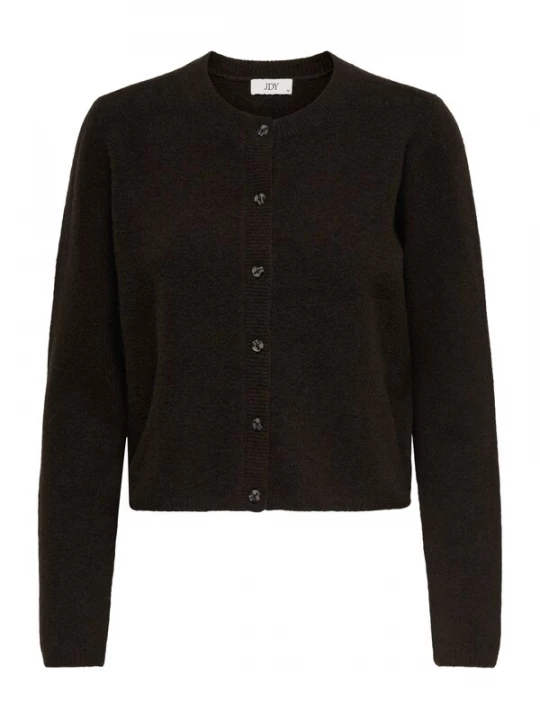 Foto van product JDY Gebreid vest 'CHLOE' chocoladebruin