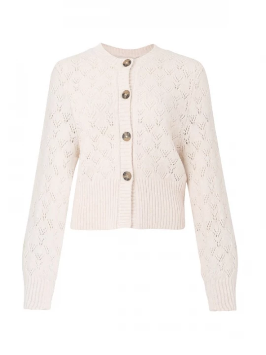 Foto van product JDY Gebreid vest 'JDYAMANDA' crème