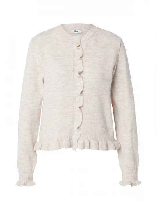 Foto van product JDY Gebreid vest 'JDYLETTY' beige gemêleerd