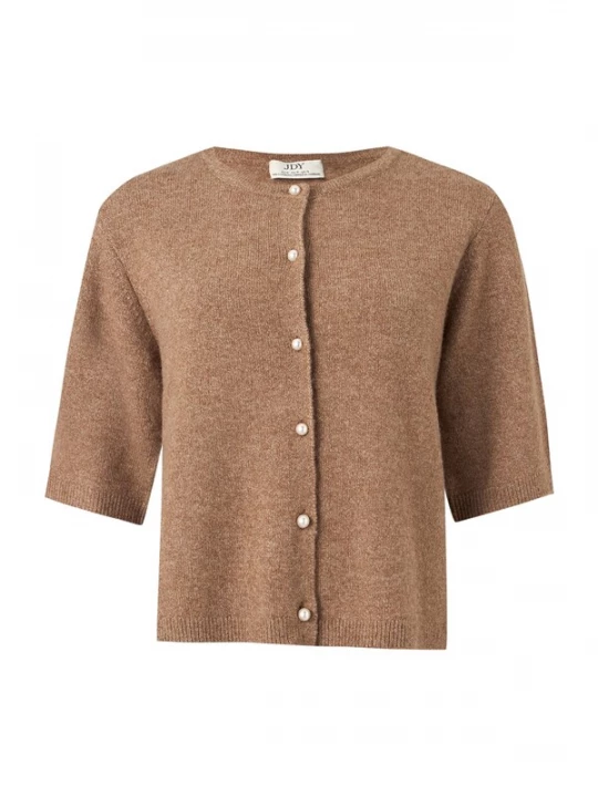 Foto van product JDY Gebreid vest 'JDYRUE' cappuccino