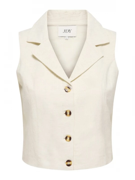 Foto van product JDY Gilet 'JDYMilan' lichtbeige