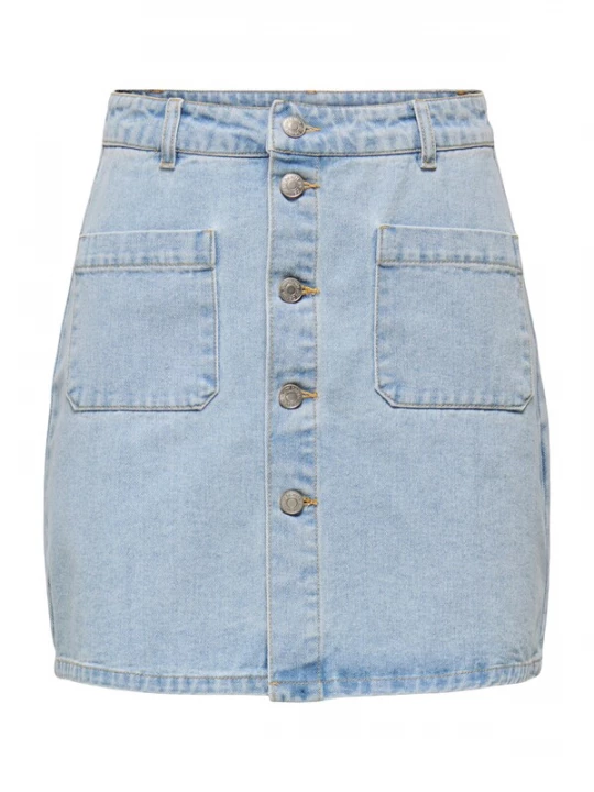Foto van product JDY Rok 'JDYShiraz' blauw denim