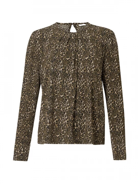 Foto van product JDY Shirt 'JDYBOWIE' bruin / lichtbruin / zwart