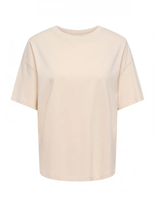 Foto van product JDY Shirt 'JDYCARLA' ecru / koraal