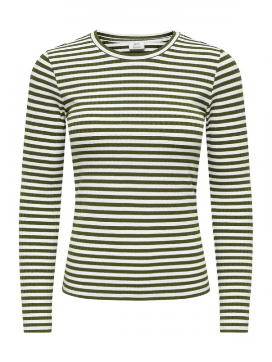 Foto van product JDY Shirt 'JDYFRANSISKA' groen / wit