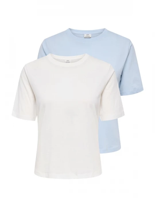 Foto van product JDY Shirt 'JDYRex' lichtblauw / wit