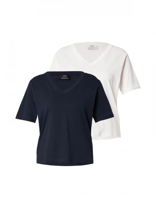 Foto van product JDY Shirt 'JDYREX' marine / wit