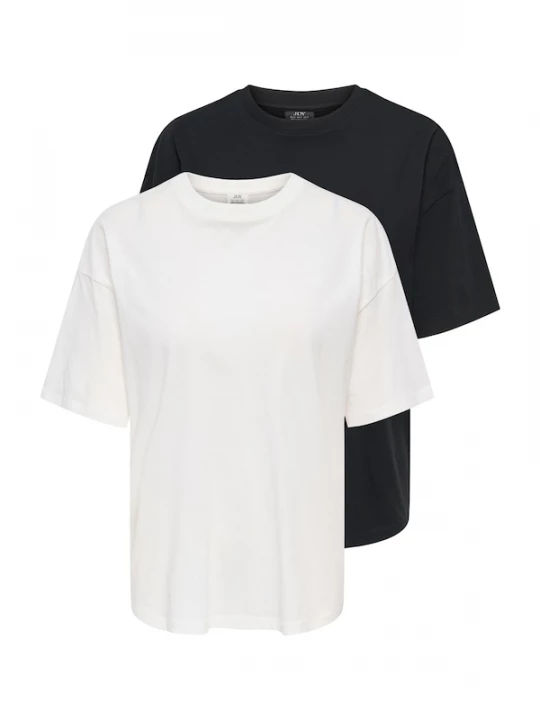 Foto van product JDY Shirt 'JDYRex' zwart / wit