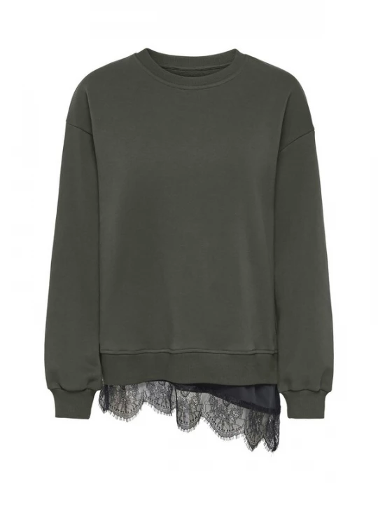 Foto van product JDY Sweatshirt 'JDYElla' olijfgroen