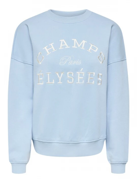 Foto van product JDY Sweatshirt 'JDYMesa' lichtblauw / wit