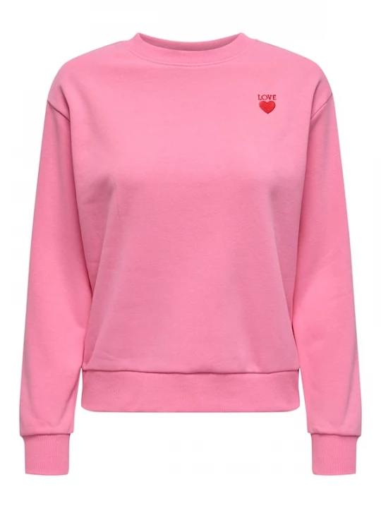 Foto van product JDY Sweatshirt 'JDYPARIS' lichtroze / rood