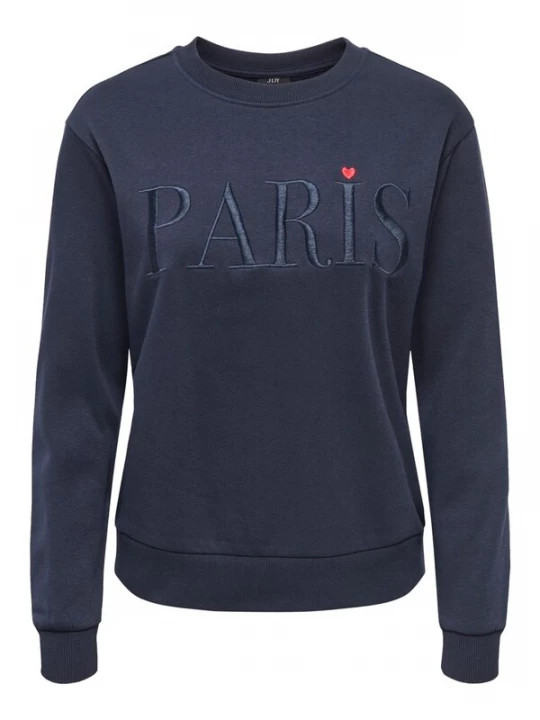 Foto van product JDY Sweatshirt 'JDYPARIS' navy / grenadine