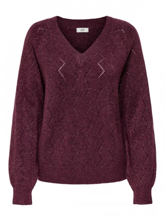 Foto van product JDY Trui 'Aspen' bordeaux