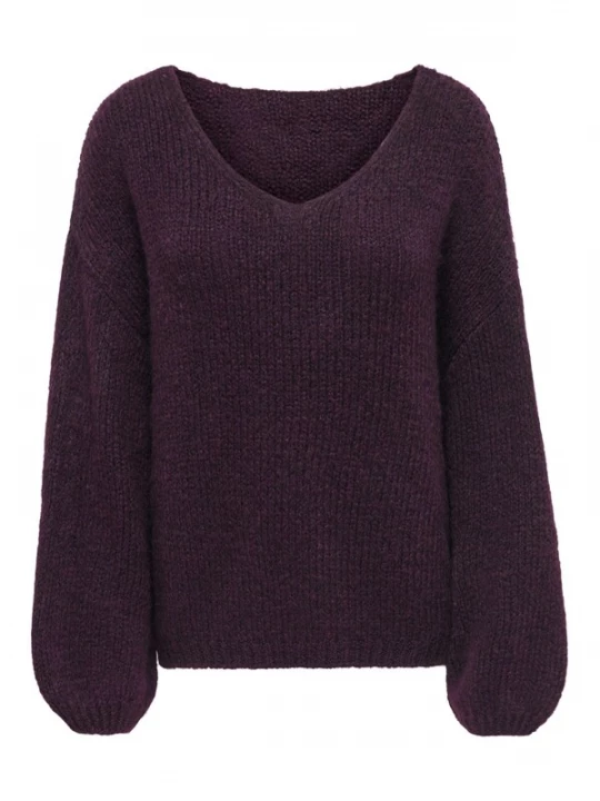 Foto van product JDY Trui 'JDYDINEA' aubergine
