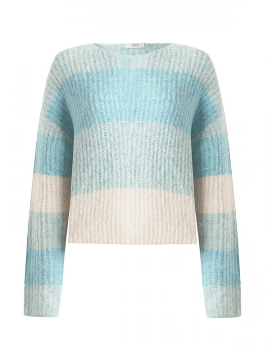 Foto van product JDY Trui 'JDYVERONICA' beige / opaal / hemelsblauw