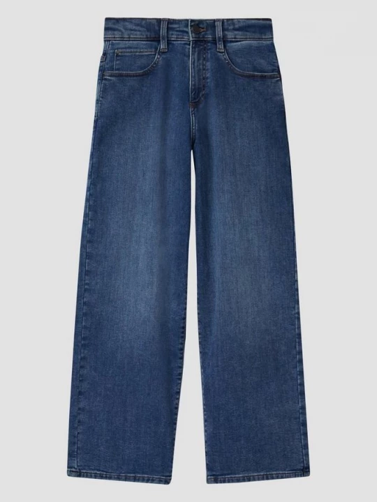 Foto van product Jeans Baggy / Relaxed Fit / Mid Rise / Wijde Pijp / Zachte & Warme Binnenkant s.Oliver blauw