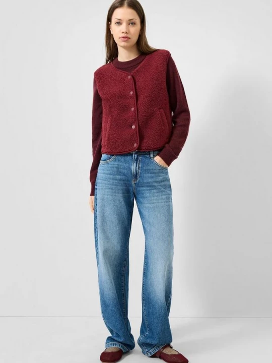 Foto van product Jeans Barrel / Relaxed Fit / Mid Rise / Barrel Leg QS blauw