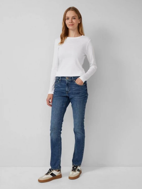 Foto van product Jeans Betsy / Slim Fit / Halfhoog / Slanke pijpen s.Oliver blauw